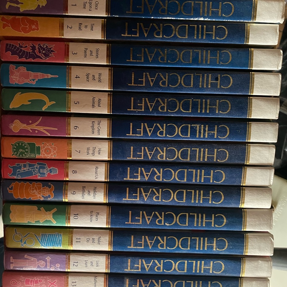 Childcraft 1-15 book set